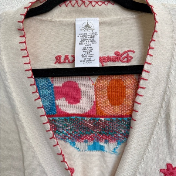 Disney Cream COCO Cardigan with Colorful Embroidery - Picture 4 of 7